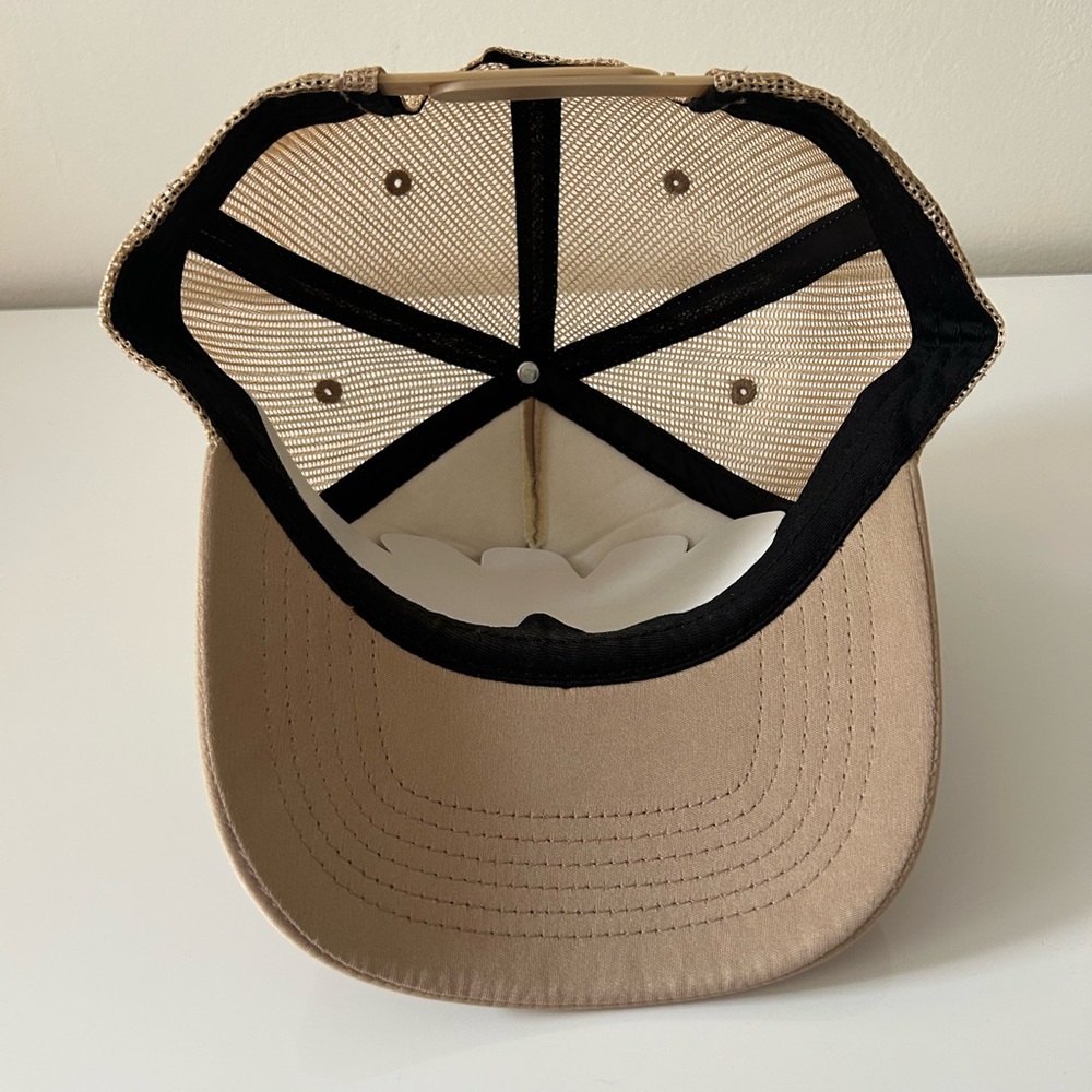 Tan Hamptons Trucker Hat - Picture 6 of 6